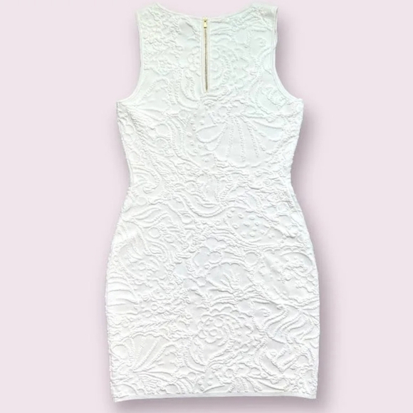 Lilly Pulitzer Tilly Sweater Textured Sleeveless Mini Dress In Resort White Sz S - Picture 4 of 13